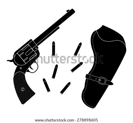 Gun Holster Stock Vectors & Vector Clip Art | Shutterstock