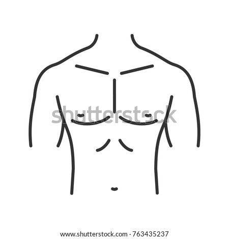 body chest drawing