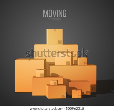 Coupon moving day boxes
