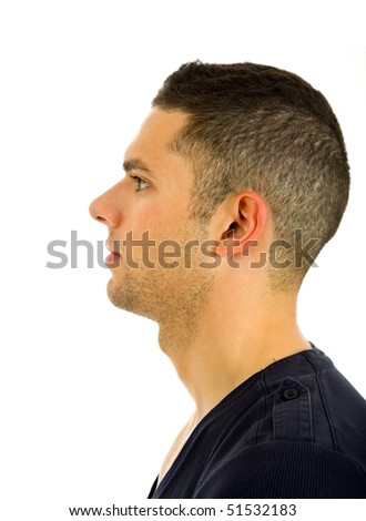 Man Face Profile Stock Photos, Images, & Pictures | Shutterstock