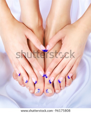 Beautiful Body Women and Nails