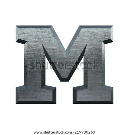 M Metal Alphabet Symbol Stock Photos, Images, & Pictures | Shutterstock