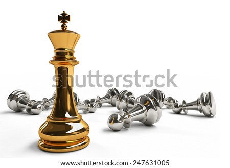 king and pawns