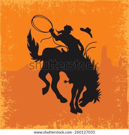 Cowboy Silhouettes Vector Stock Photos, Images, & Pictures | Shutterstock