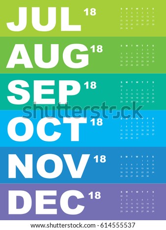 template for calendar