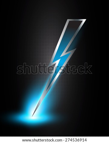 Illustration Sparkling Dark Black Blue Lightning Stock Vector Illustration Sparkling Dark Black Blue Lightning Stock Vector
