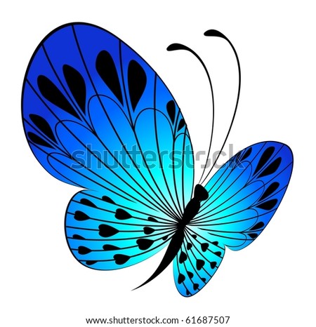 Beautiful Butterfly Stock Vector 33611386 - Shutterstock