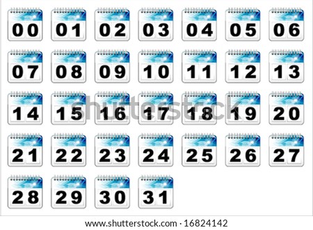 detailed calendar