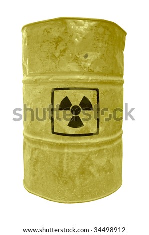 Radioactive Radioactivity Deformed Signboard Stock Photo 33230113 ...