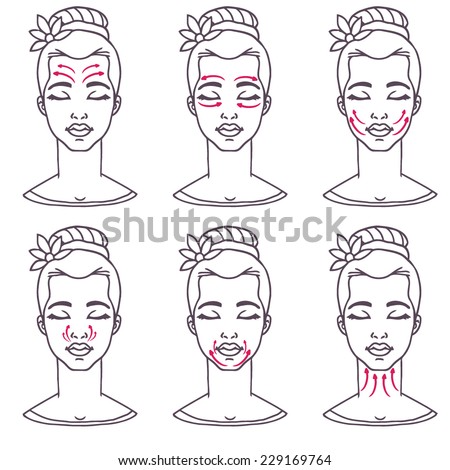 Instructions for facial massage Allie sin hustler spred