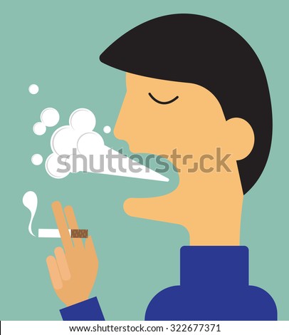 Man Smoking Stock Images, Royalty-Free Images & Vectors | Shutterstock