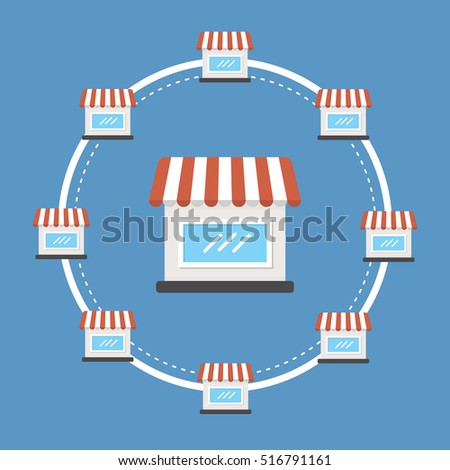 Image Result For How To Franchise A Business The Art Of Global Expansion stock vector franchise icon vector 516791161 How To Franchise A Business The Art Of Global Expansion
