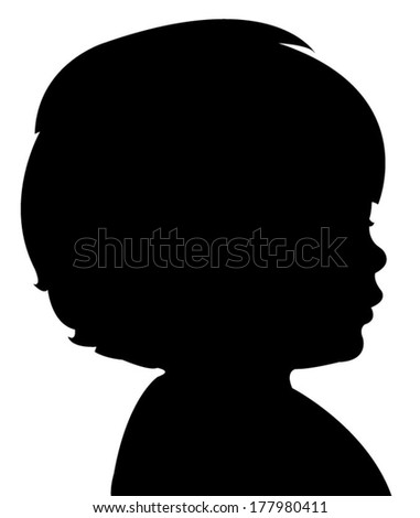 Child Head Silhouette Stock Images, Royalty-Free Images & Vectors ...