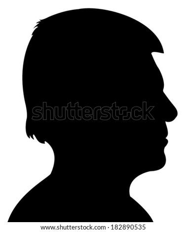 Man Head Silhouette Stock Photos, Images, & Pictures | Shutterstock