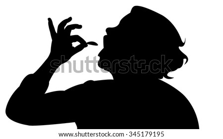 Hungry Girl Eating Silhouette Vector Stock Vector 188289959 Shutterstock Hungry Girl Eating Silhouette Vector Stock Vector 188289959 Shutterstock