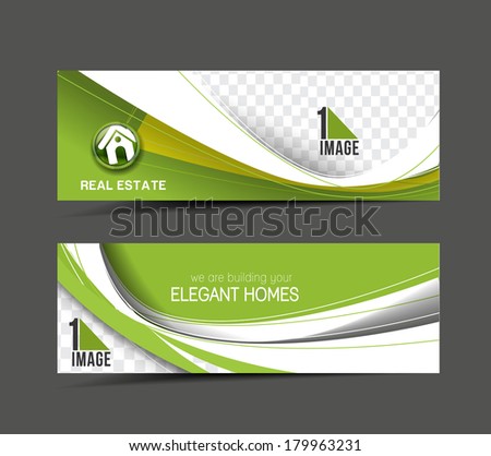 Newsletter Banner Stock Images Royalty Free Images Vectors Shutterstock Real Estate Banners Template