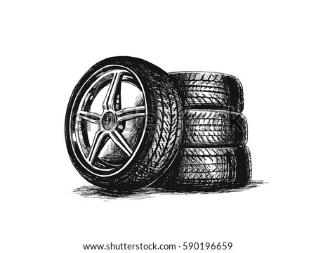 Car Tyre Stock Images, Royalty-Free Images & Vectors | Shutterstock