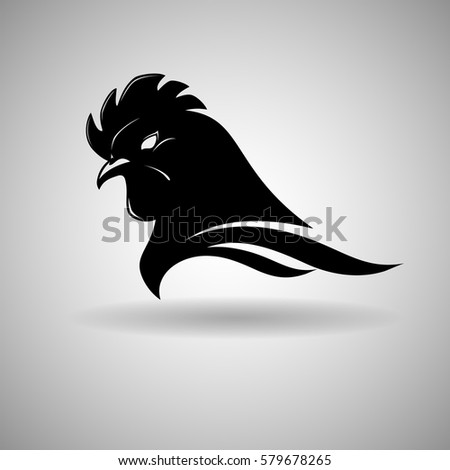 Vector Head Silhouette Long Hair Stock Vector 82703449 