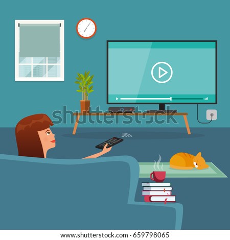 Cartoon Tv Stock Images, Royalty-Free Images & Vectors | Shutterstock