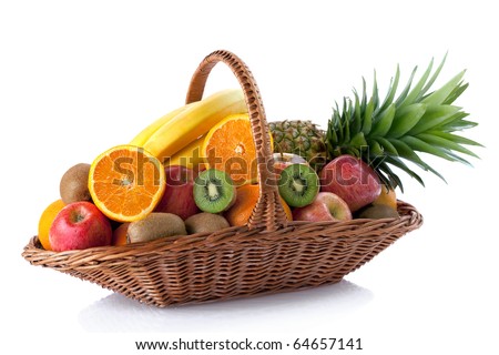 Fruit Basket Stock Photos, Images, & Pictures | Shutterstock