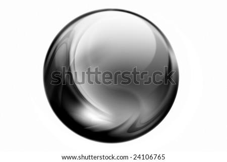 black sphere