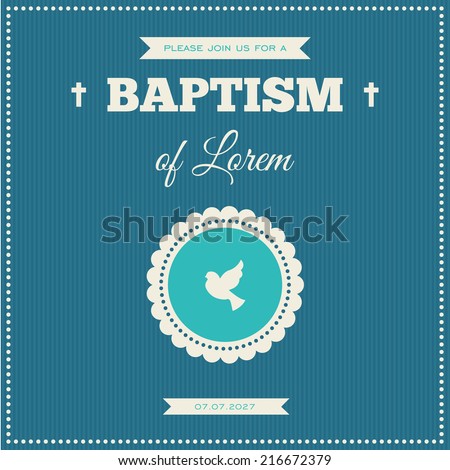 Baptism Invitation Stock Photos, Images, & Pictures | Shutterstock