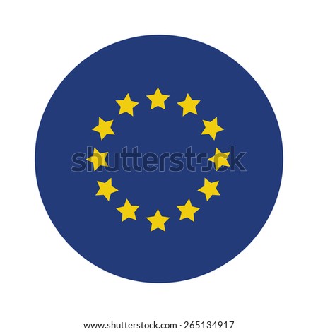 Download Round European Union Flag Vector Icon Stock Vector ...