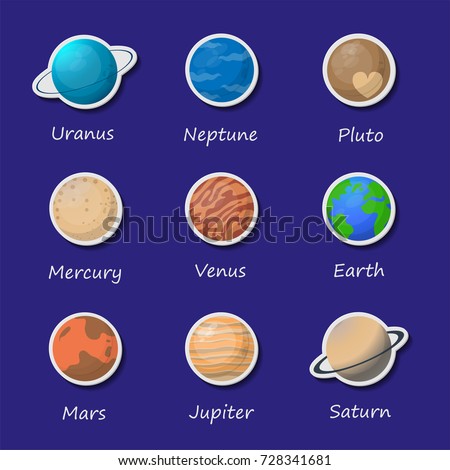 Rendered Image Planets Some Moons Our Stock Illustration 163792934 ...