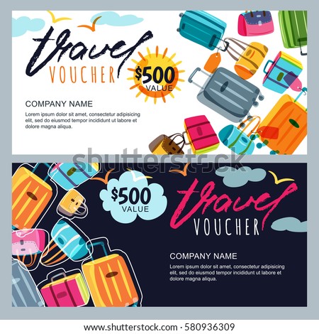 travel gift certificate template