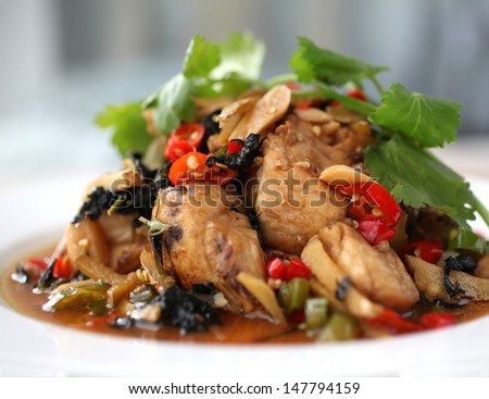 Braised Fish of Chinese cuisine