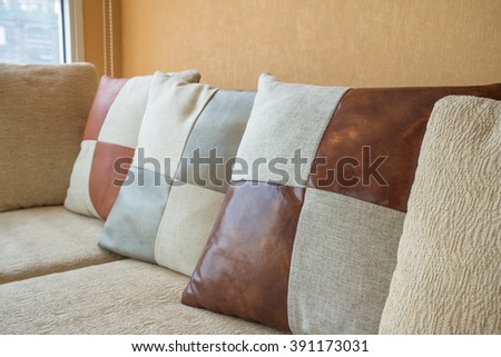 orange leather pillows sofa stock photos, royalty-free images orange leather pillows sofa stock photos, royalty-free images