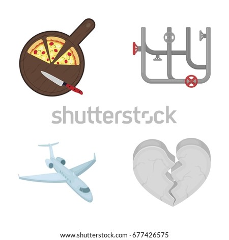production, travel, hobby and other web icon in cartoon style.cold, gap, restaurant icons in set collection.