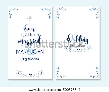 Rustic Vintage Pastel Template Design Layout For Wedding Invitation Thank You Card Save The Rustic Vintage Pastel Template Design Layout For Wedding Invitation Thank You Card Save The