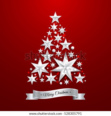 christmas tree poster template
