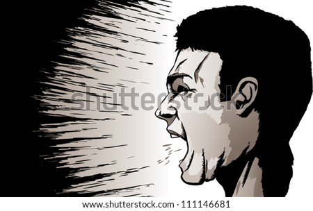 Man Yelling Stock Vectors & Vector Clip Art | Shutterstock