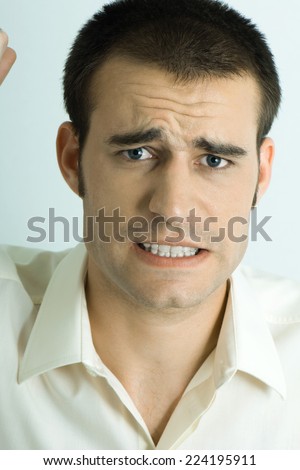 Furrowed Brow Stock Photos, Images, & Pictures | Shutterstock