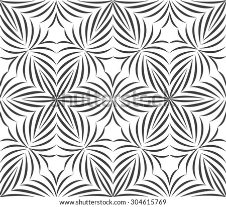 Seamless Monochromatic Stripe Pattern Design Stock Vector 246139249 ...