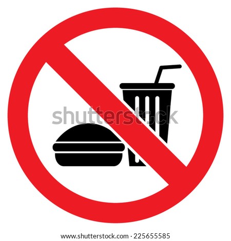 No Food Or Drink Sign Stock Photos, Images, & Pictures | Shutterstock