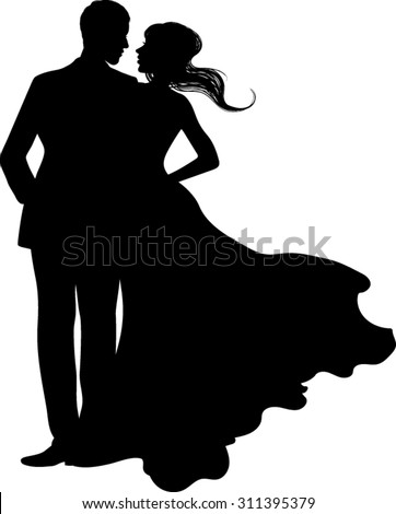 Black Couple Silhouette Stock Photos, Images, & Pictures | Shutterstock