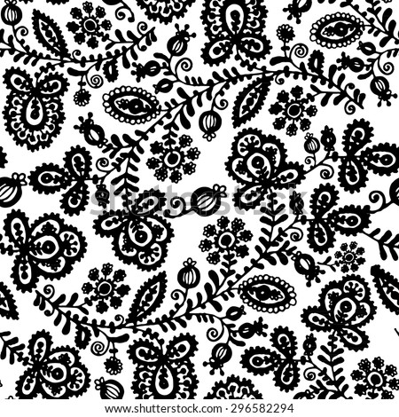 invitation free design vector download file Vector Design Vector Black Lace Pattern Stock Seamless