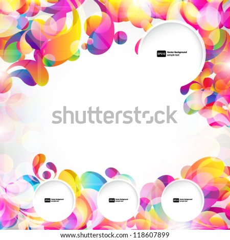 Vector Modern Abstract Background Stock Vector 573232963 - Shutterstock