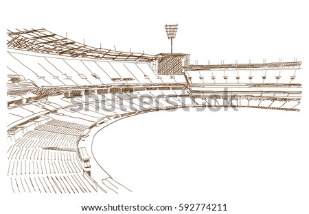 Stadium Stock Vectors, Images &amp; Vector Art | Shutterstock