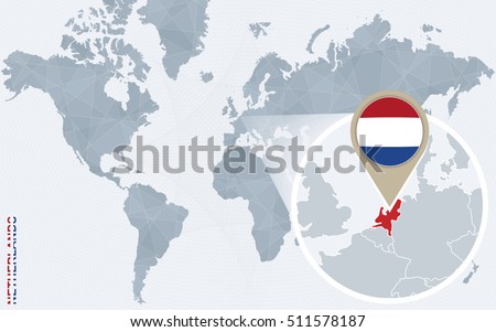 Netherlands World Map