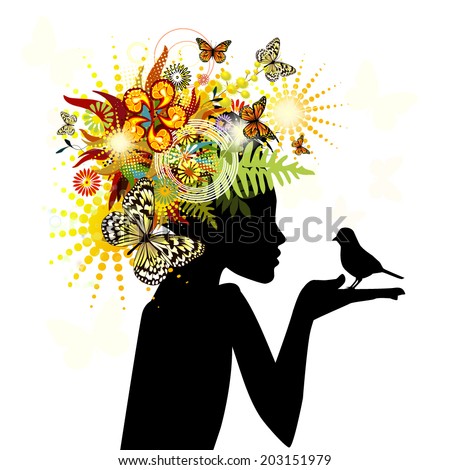 African Woman Silhouette Stock Images, Royalty-Free Images & Vectors