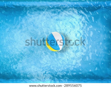 Pool Water With Beach Ball swimming pool top stock images, royalty-free images & vectors Pool Water With Beach Ball swimming pool top stock images, royalty-free images & vectors