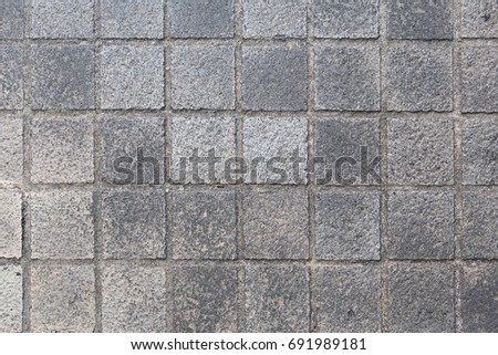Outdoor Stone Block Tile Floor Background And Texture Pattern Outdoor Stone Block Tile Floor Background And Texture Pattern