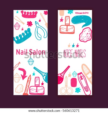 nail salon brochures