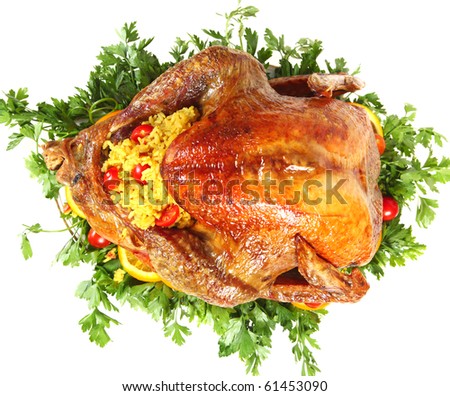 Meal Roast Turkey All Trimmings Brussels Stock Photo 37391707 ...