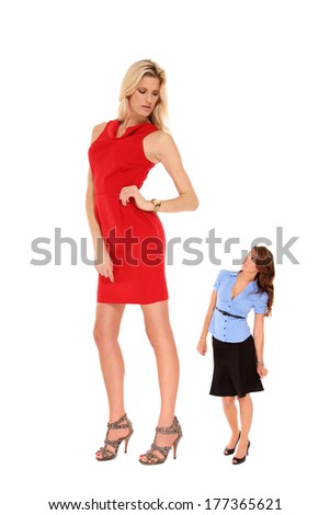 Tall Woman Small Man Stock Photo 177315140 - Shutterstock