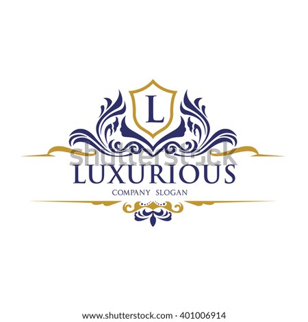 Luxury Logovector Logo Template Stock Vector 401006914 - Shutterstock